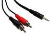 3m 3.5mm Stereo to 2x Phono Cable