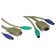 3m KVM Triple Cable Kit 1x HD15m-M & 2x PS/2m-M