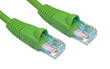 15m Snagless Patch Cable Green 24 AWG Network Cable