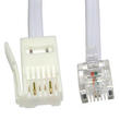 3m RJ11 to BT Plug 2 Wire Crossover Modem Cable