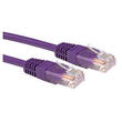 1M Violet Patch Cable CAT5e UTP Full Copper 26AWG