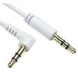 Straight to Angled 3.5mm Stereo Jack Cable 2m White