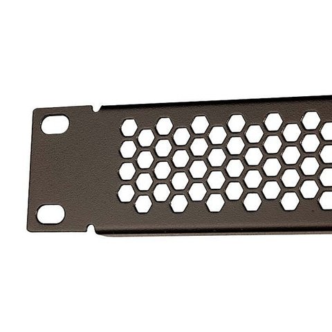 1U 19 Inch Vented Blanking Panel