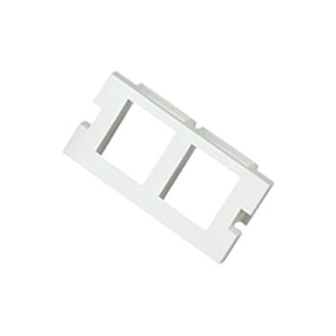 2 Port Keystone Euro Module 25x50mm