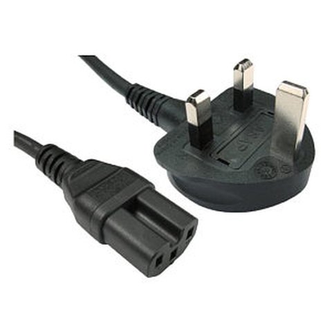 UK Plug to C15 Hot Condition Lead