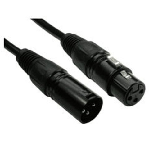XLR Microphone Lead Male to Female Connectors
