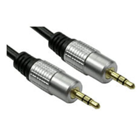 Stereo Jack Lead Male to Male Gold Plated