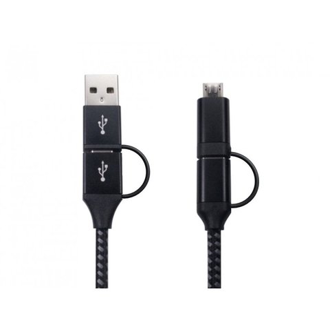 4 in 1 Braided Multi Charging Cable