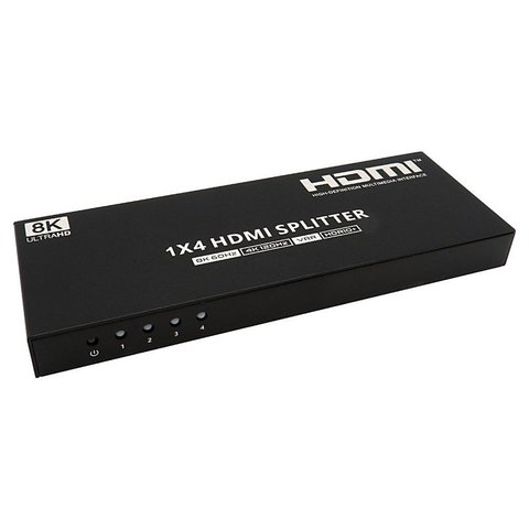 8K HDMI Splitter 1 In 4 Out