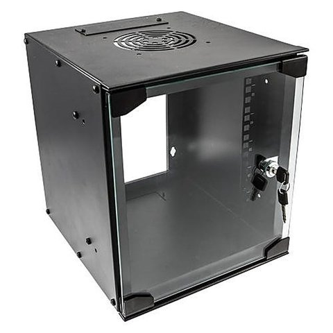 9U 10 Inch Wall Cabinet Flat Pack