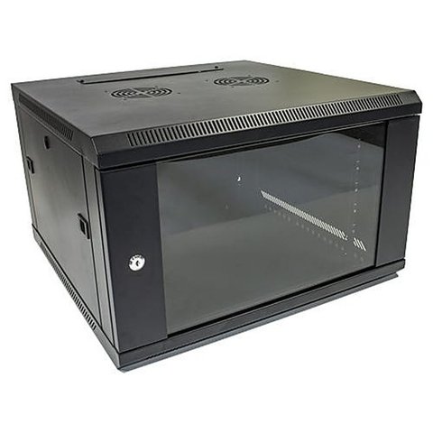 9U 19 Inch Wall Cabinet Deep Flat Pack