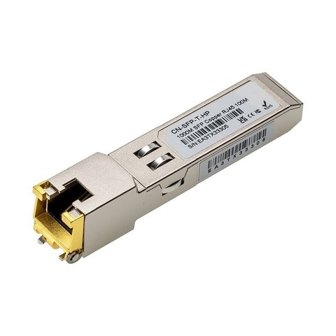 1000BASE-T SFP Copper RJ45 Module, HPE Aruba Compatible
