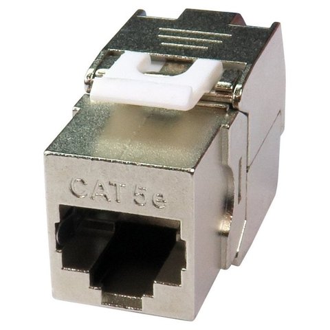 Cat5e Keystone Jack Shielded Tool Free