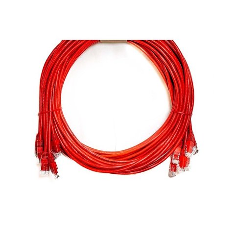 10 Pack CAT6 PoE++ Network Cable 24AWG Moulded