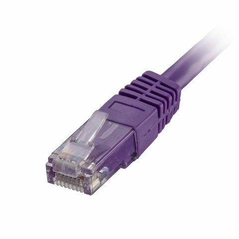 CAT6 PoE++ Network Cable 24AWG Moulded