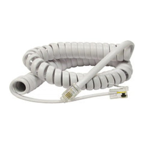 RJ10 Handset Coiled Cord
