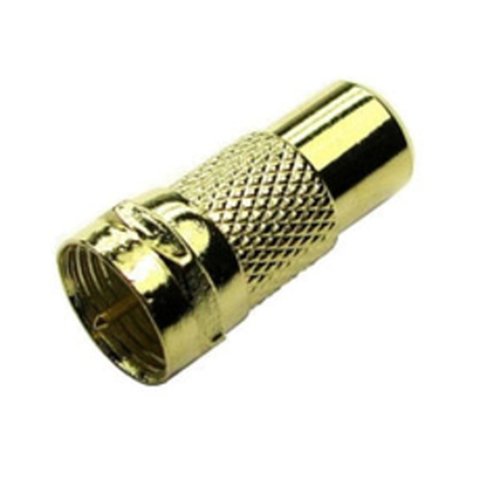 F Type Male to RCA Female Adapter