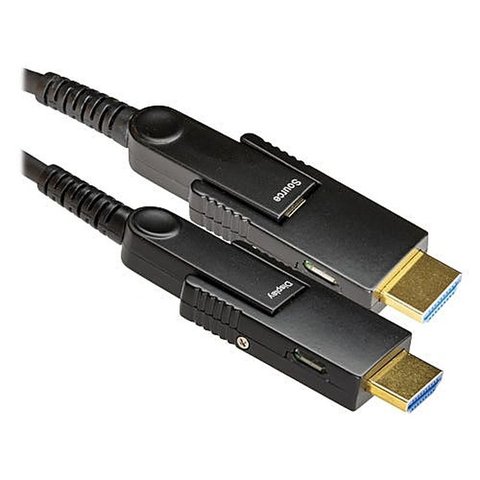 HDMI 2.0 Fibre Optic Cable 4K60 Detachable Plugs LSZH