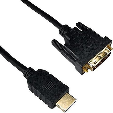 HDMI to DVI-D Monitor Cable