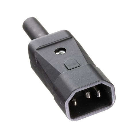 C14 Rewireable Plug 10A