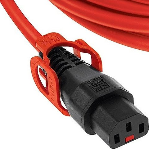 IEC Lock+ Slimline C14 to C13 Power Lead