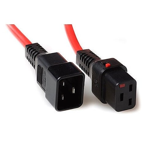 IEC Lock C20 to C19 Locking Power Lead 16A