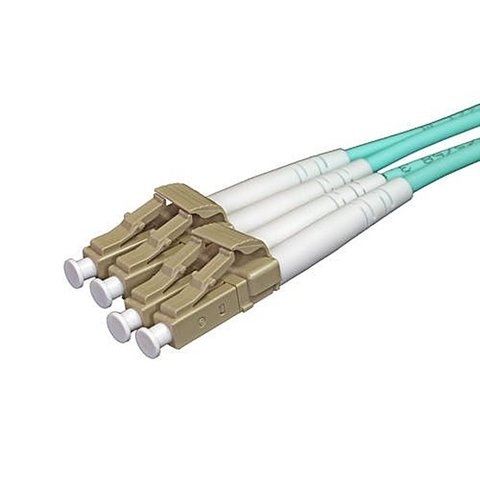 LC-LC OM3 Duplex Fibre Patch Cable LSZH