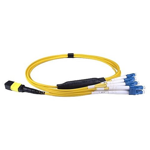 OS2 MPO to 4x LC Duplex Breakout Cable for QSFP