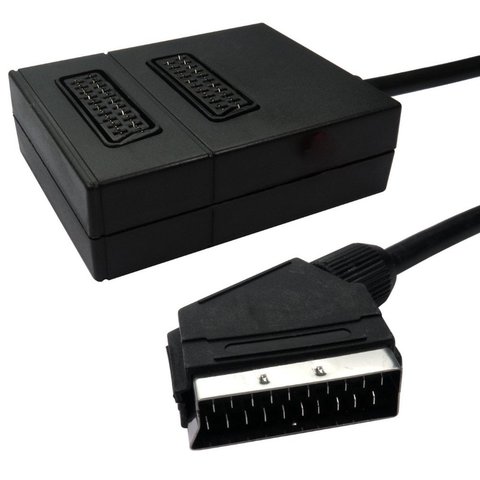 2 Way Scart Splitter
