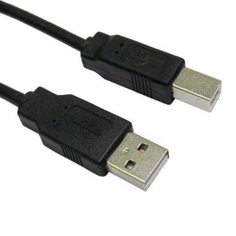 USB 2.0 A B-Male Data Cable