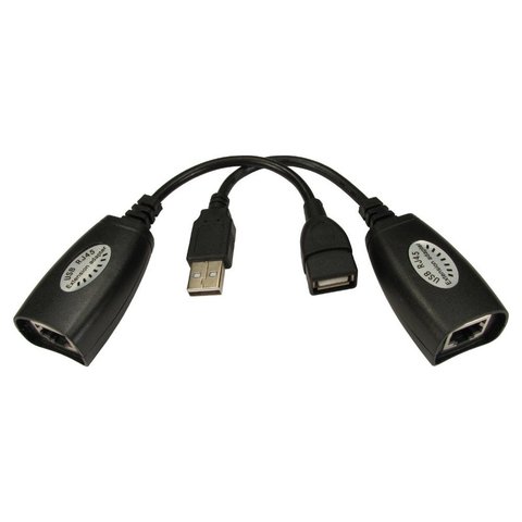 USB Over Ethernet Extender CAT5e CAT6