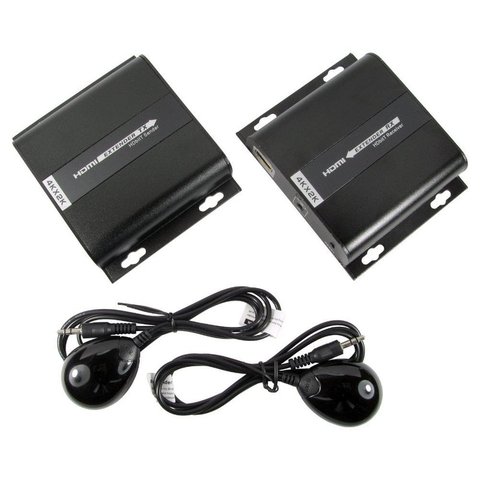 4k HDMI Over Ethernet Extender with IR - CAT5e - CAT6