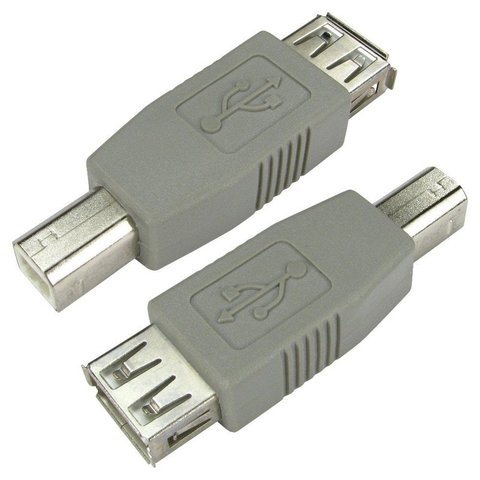 USB 2.0 Gender Changer A-Female B-Male