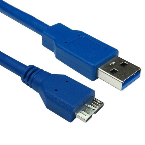 Short USB 3.0 A to Micro B Cable