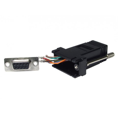 9 Way Female RJ45 8 Pin Socket