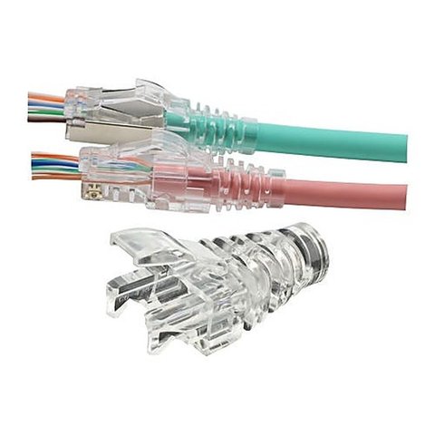 RJ45 Boots for Pass Through Plugs Pack of 50