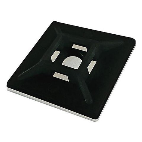 Self Adhesive Cable Tie Mounts Pack of 100