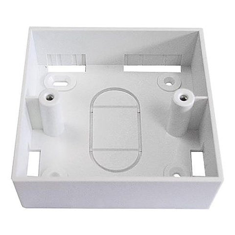 Single Gang PVC Back Box Pack of 10