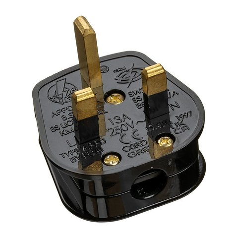 Rewireable UK 13A Mains Plug