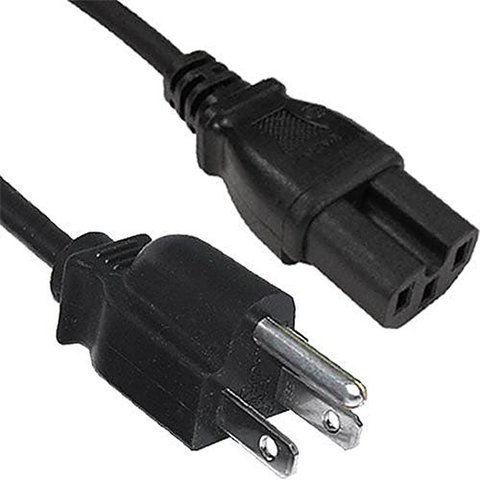 US 3 Pin to C15 Power Lead