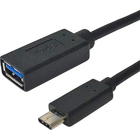 USB A Male to USB C Female Adapter