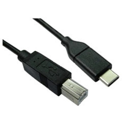 USB C to USB B Printer Cable