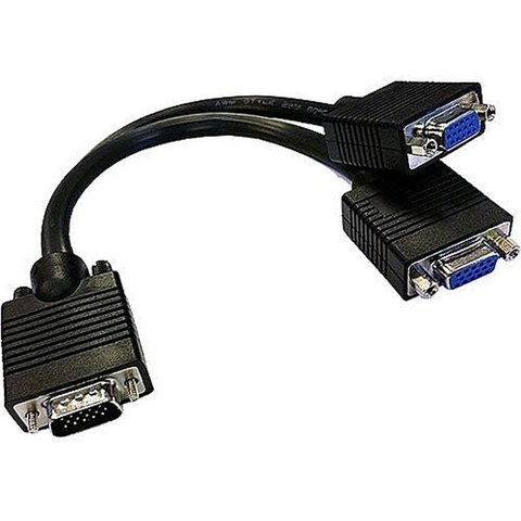 VGA Splitter Y Cable 1 to 2