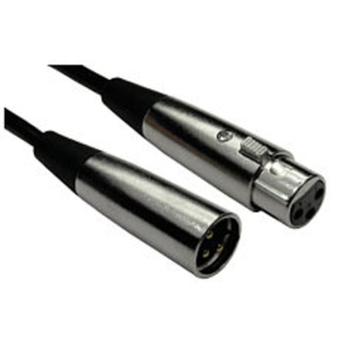 XLR Microphone Lead Male to Female Connectors