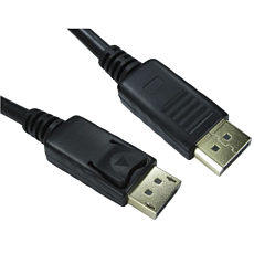 Premium 1m Locking Displayport Cable