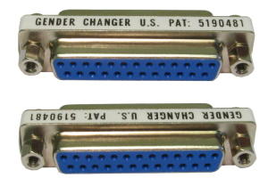 D25 F / F Slimline Gender Changer