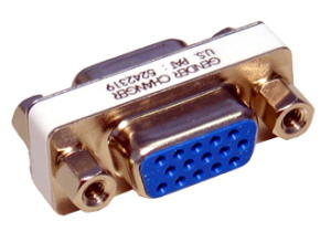 HD15 Female to Female VGA Coupler Joiner