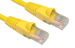 20 m Network Cable Snagless Yellow Internet Cable