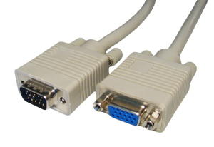 20m VGA Extension Cable Triple Shielded VGA-Male to Female