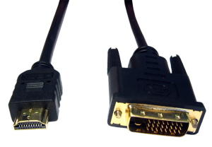 5m HDMI To DVI-D Cable